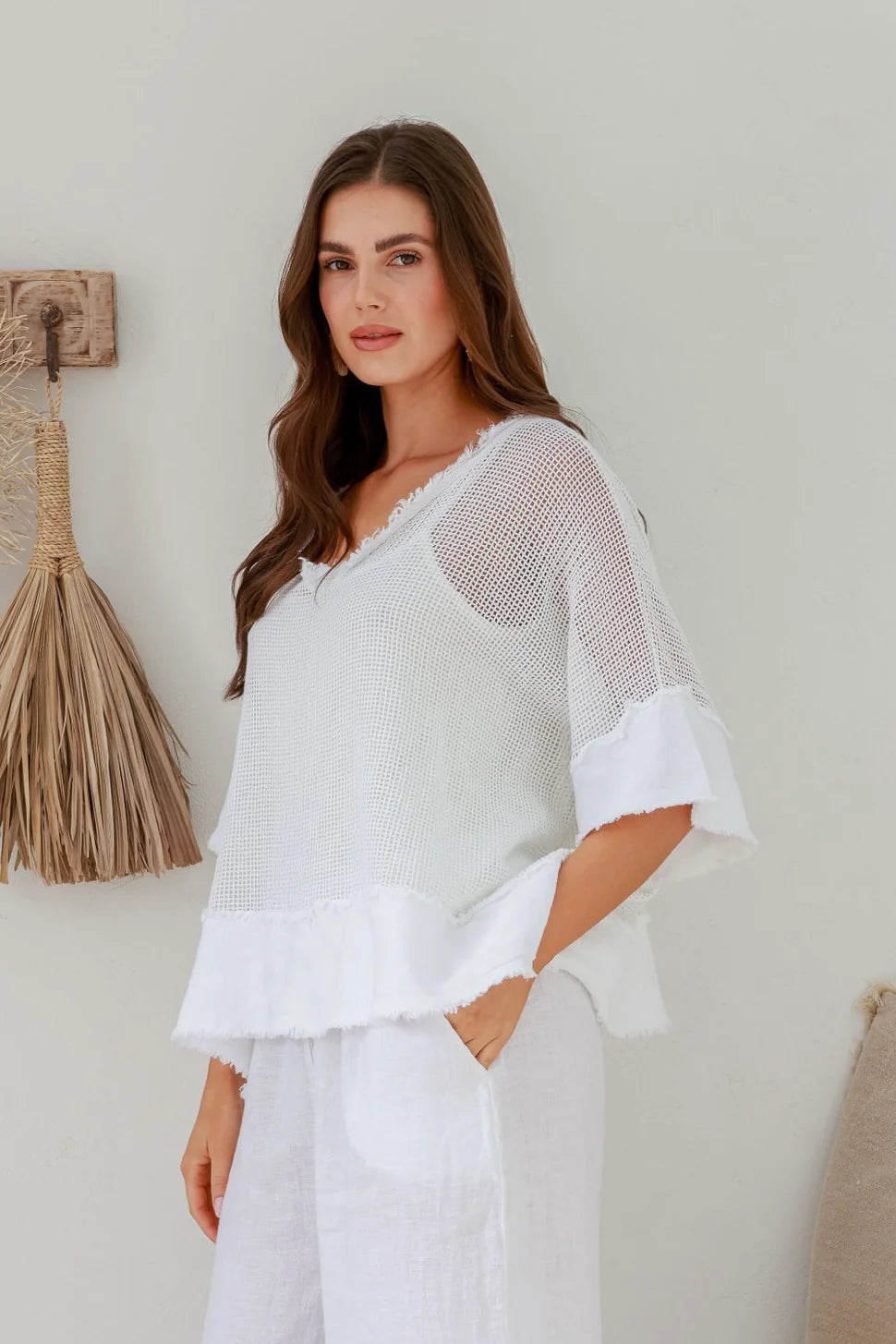 Moda Top - White