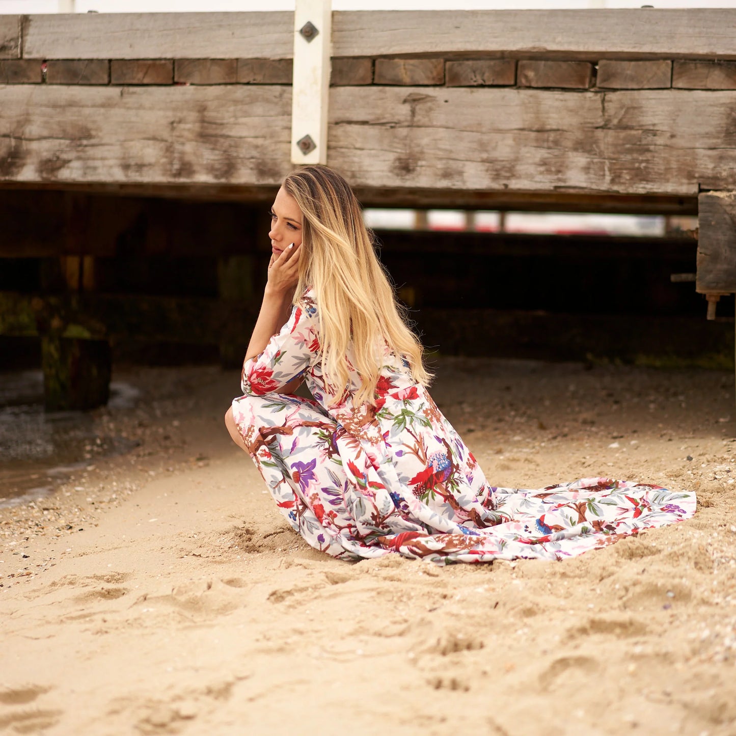 Indian Cotton Dress - Island Paradise