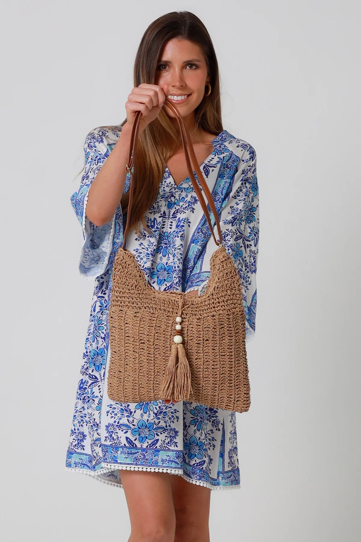 Tassel Bead Bag