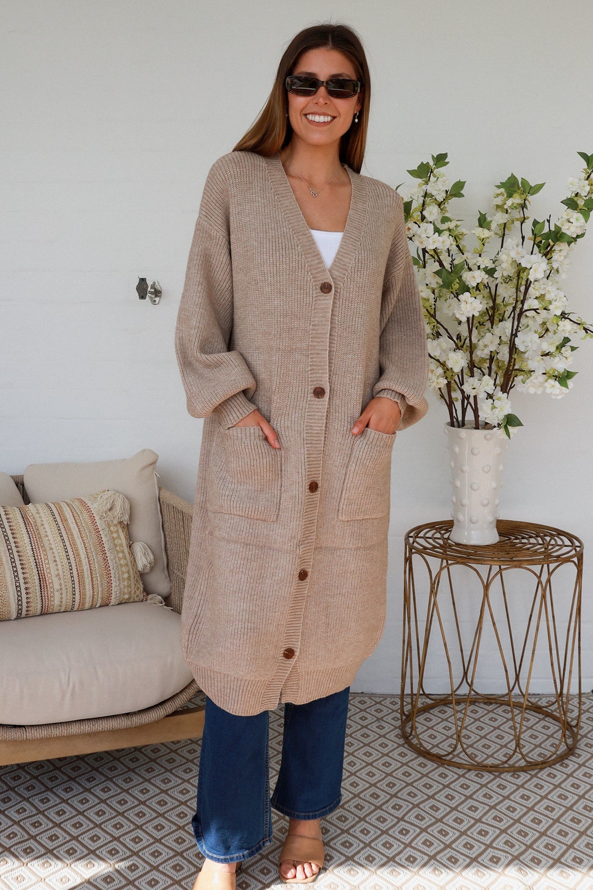 Becca Longline Cardigan