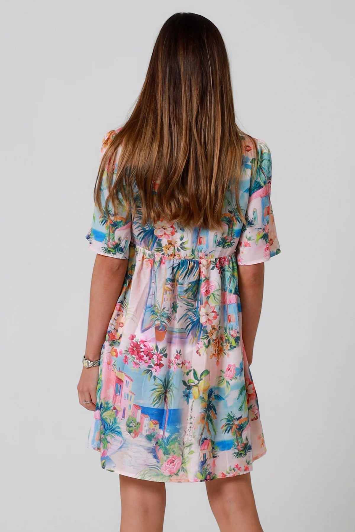 Tropical Mini Dress