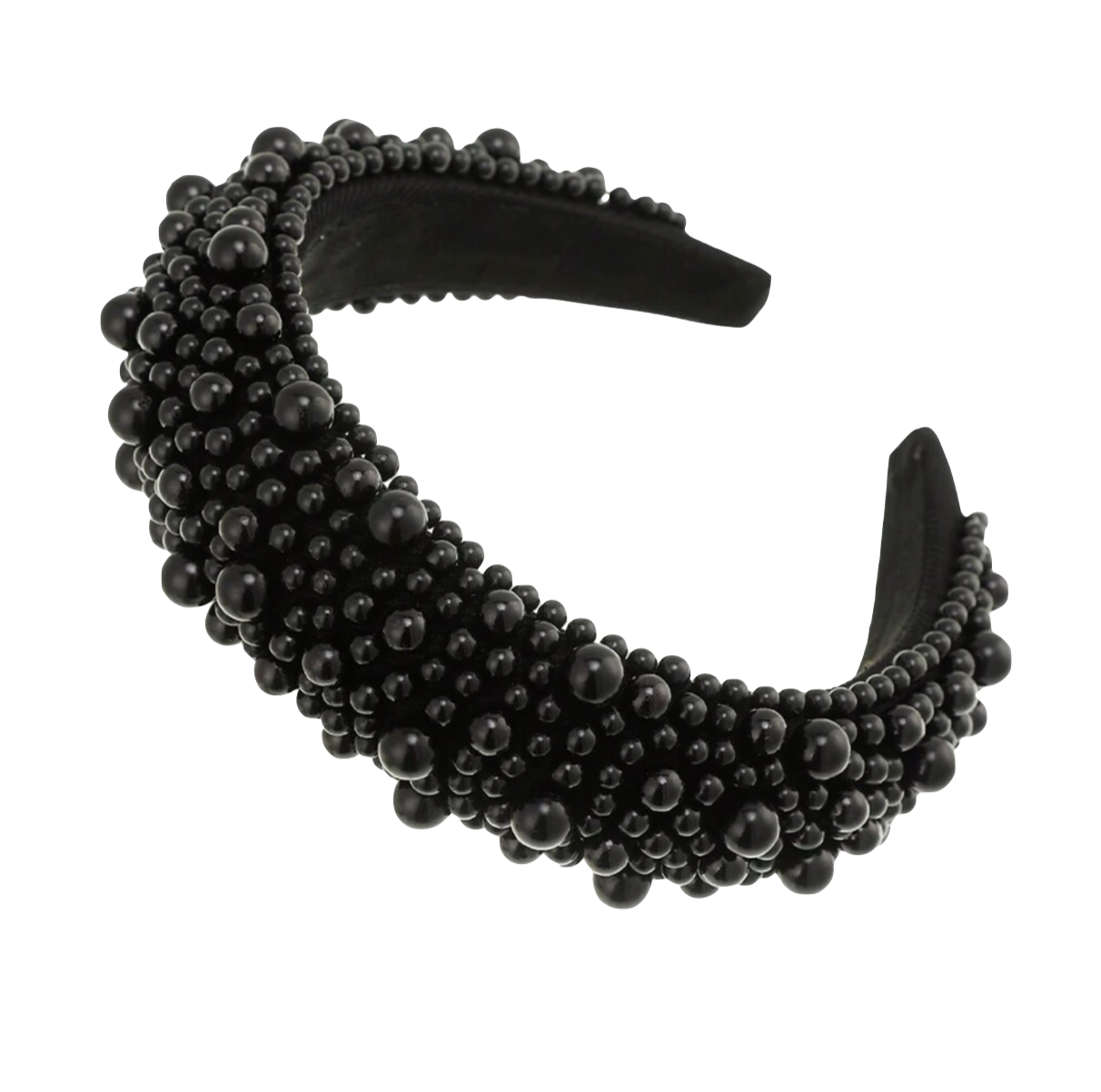 Pearl Headband - Black