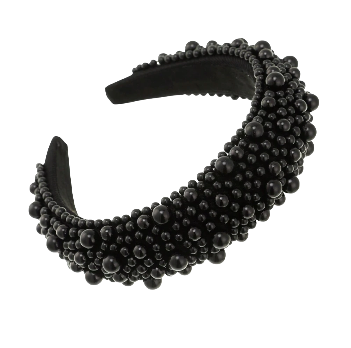 Pearl Headband - Black