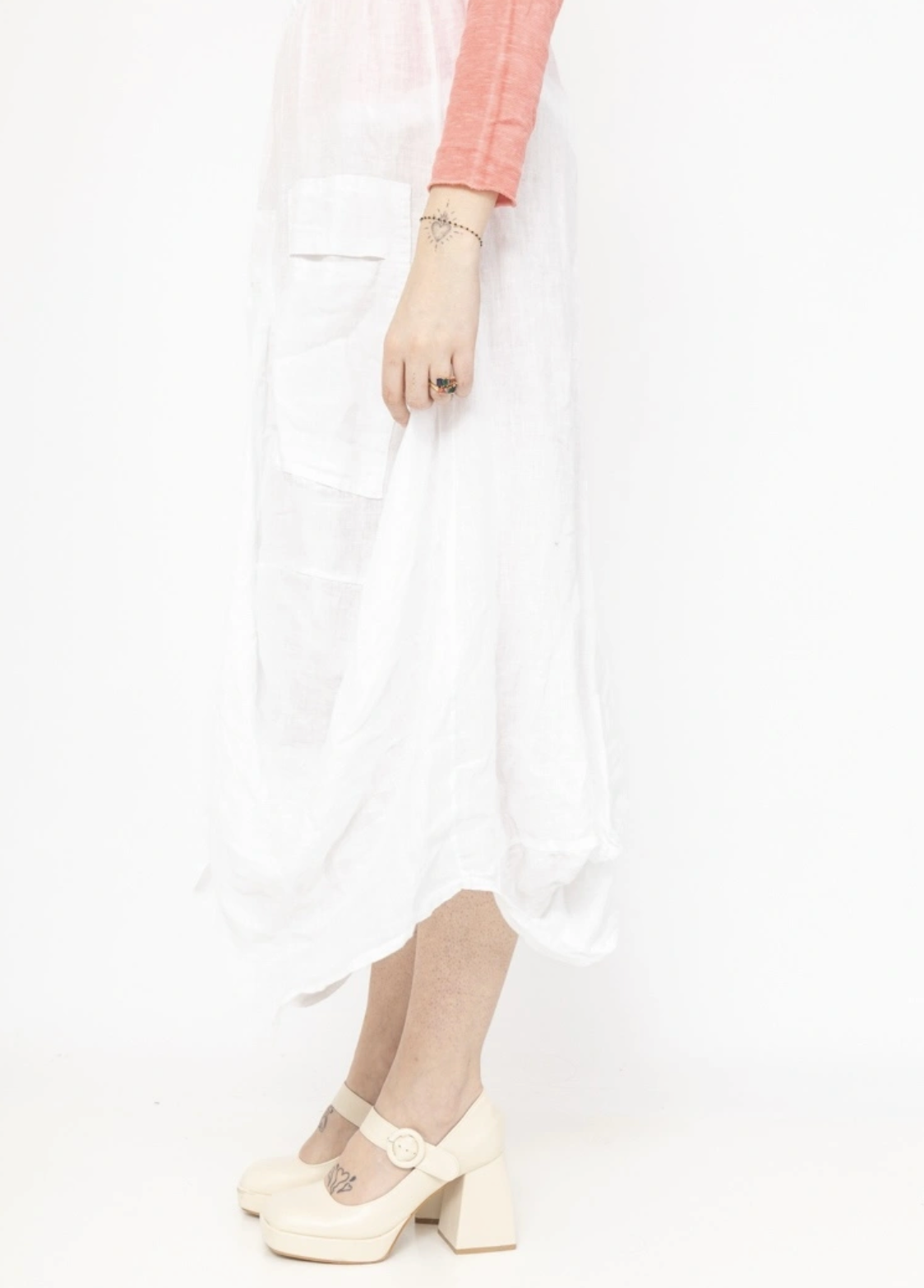 Luna Skirt - White
