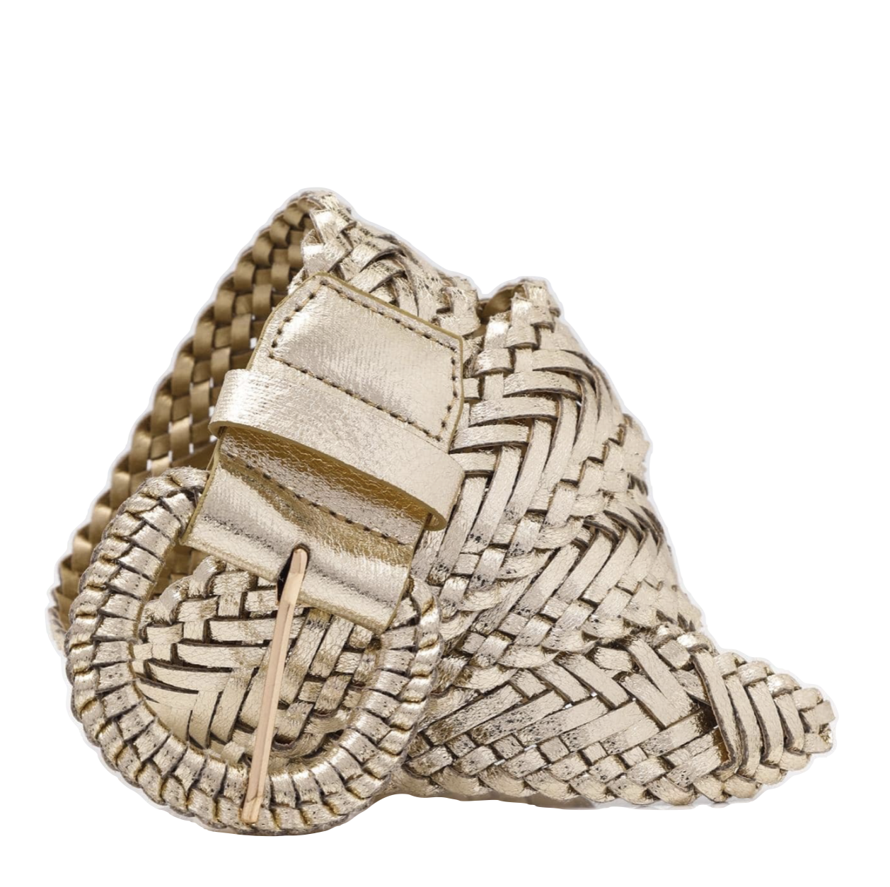 Braided Belt - Gold