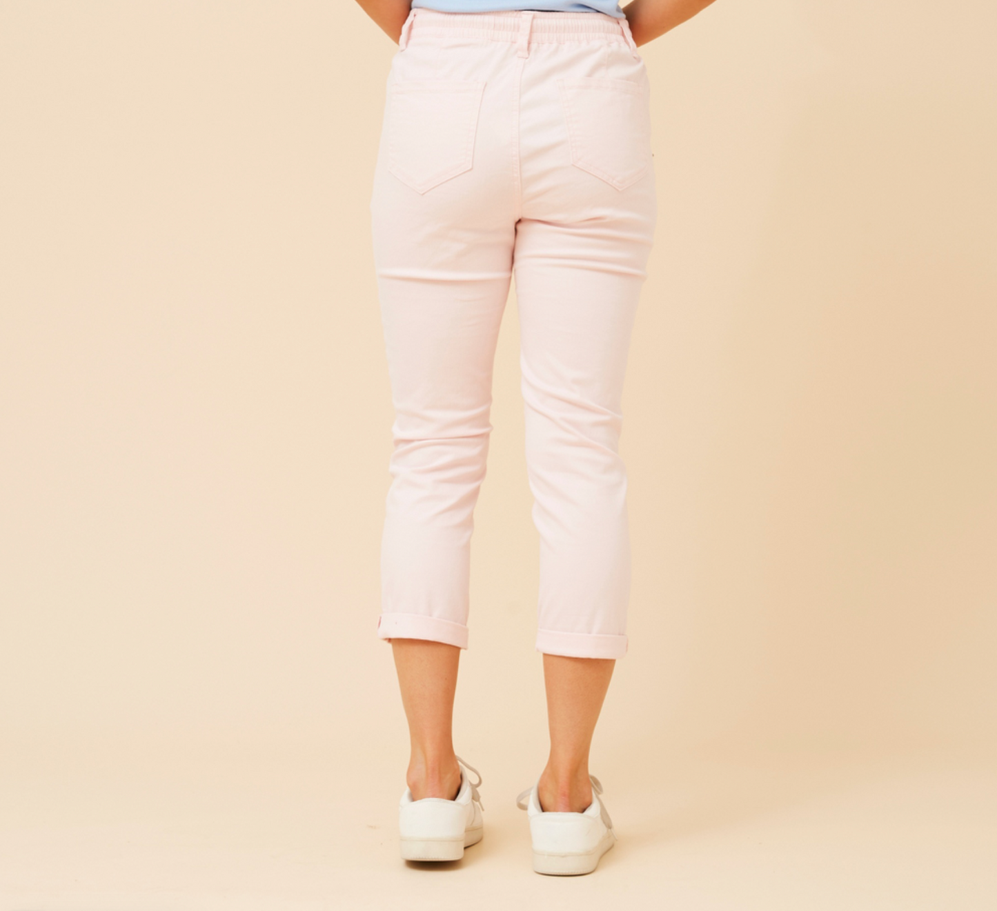 3/4 Jogger Pants - Pink