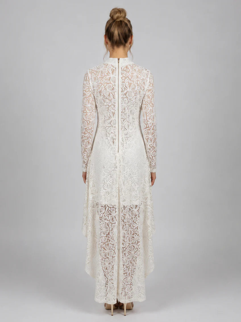 HiLo Lace Top - Cream