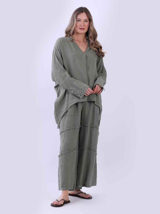 Athena Top - Khaki
