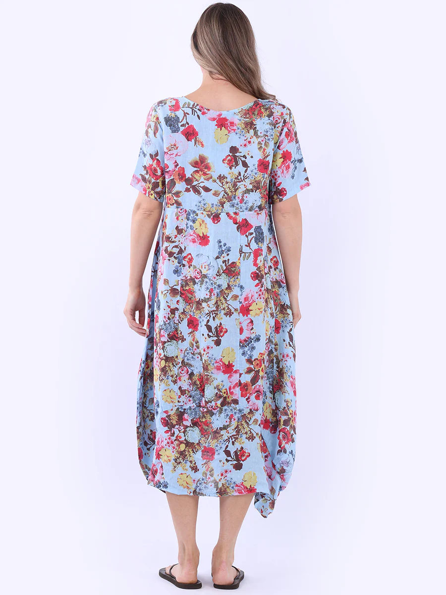 Miranda Dress - Sky Blue