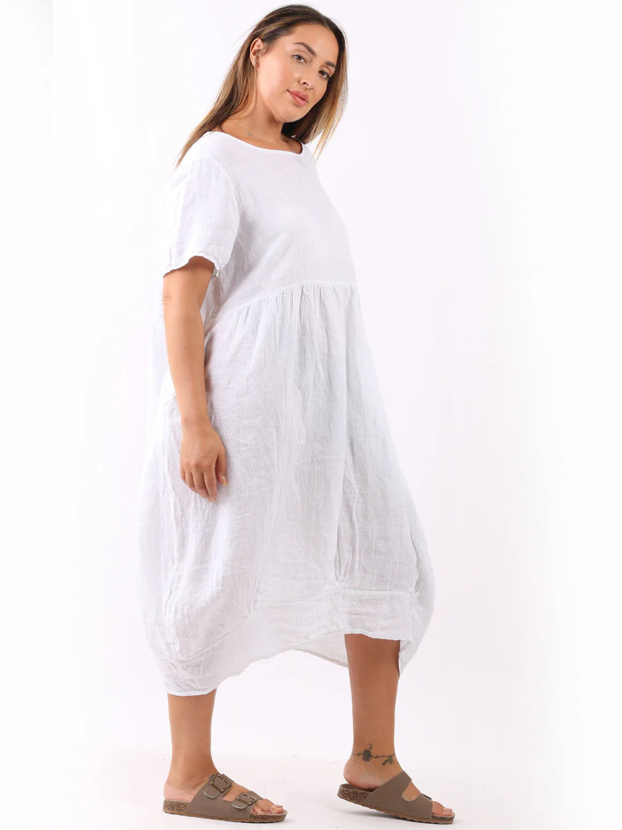Claire Dress - White