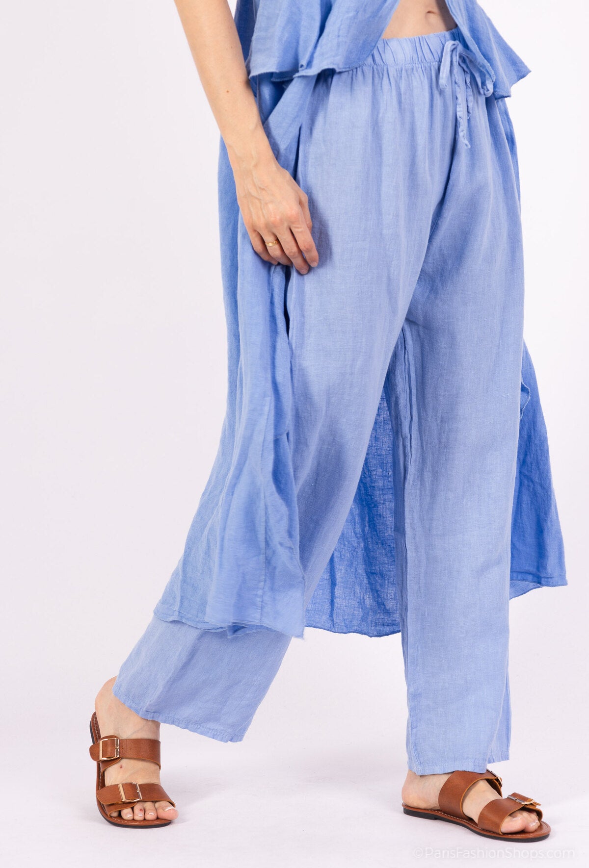Paula Pants - Cornflower Blue