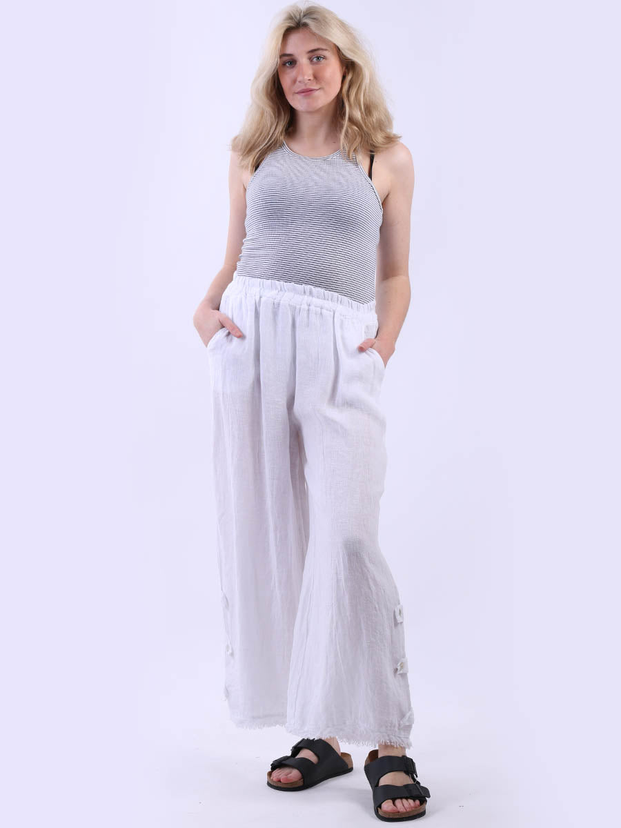 Lena Pants - White