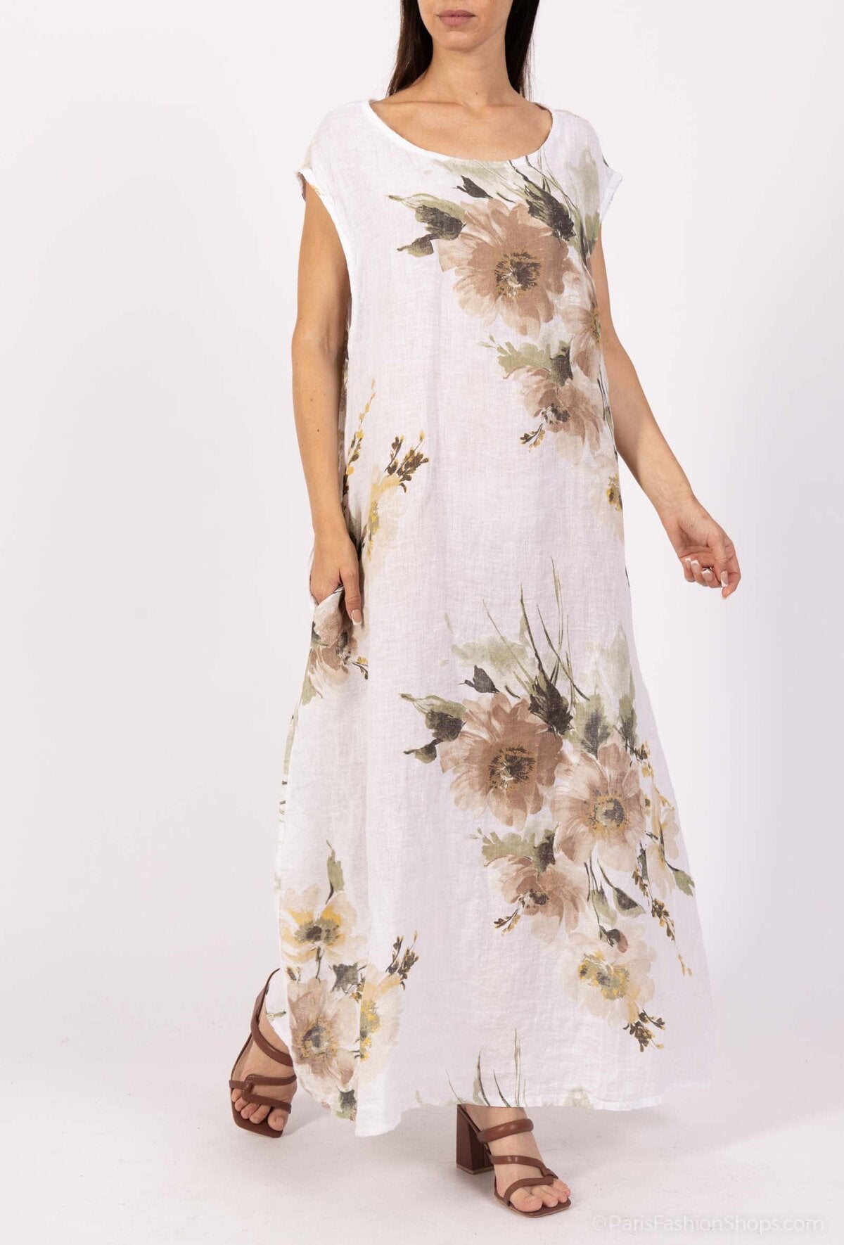 Gardenia Dress - White