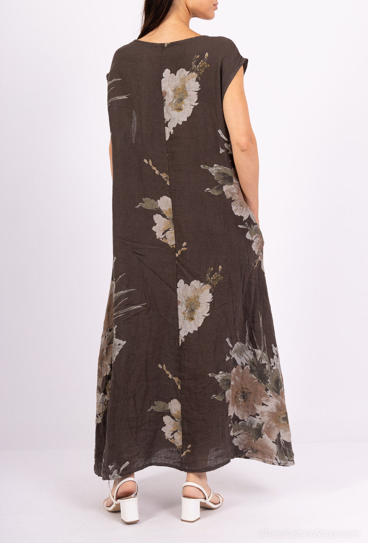 Gardenia Dress - Chocolate