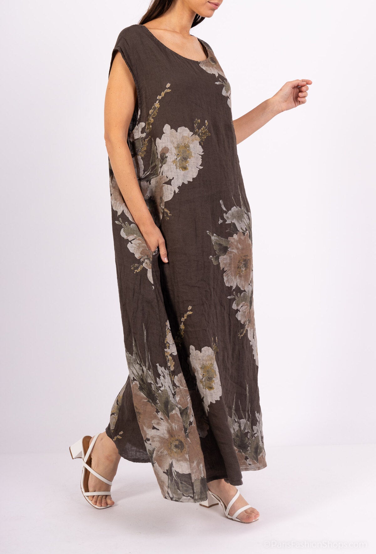 Gardenia Dress - Chocolate