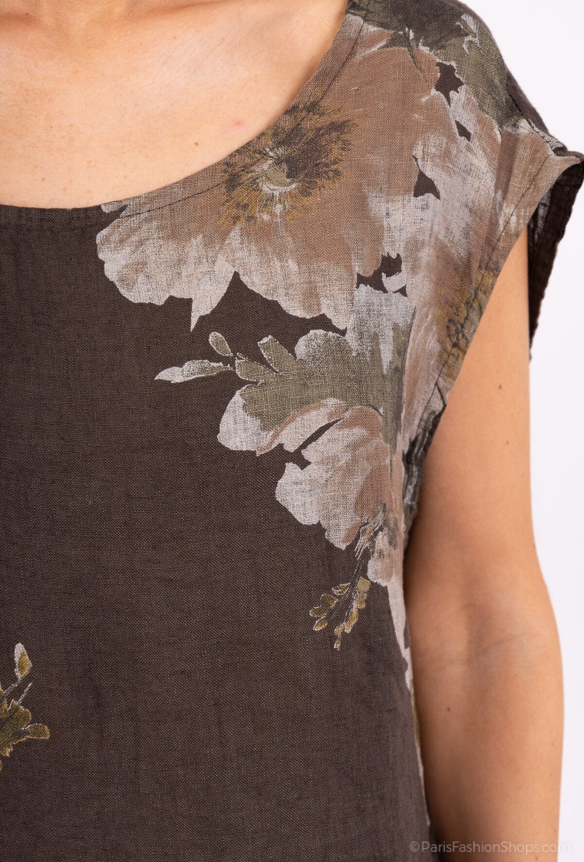 Gardenia Dress - Chocolate