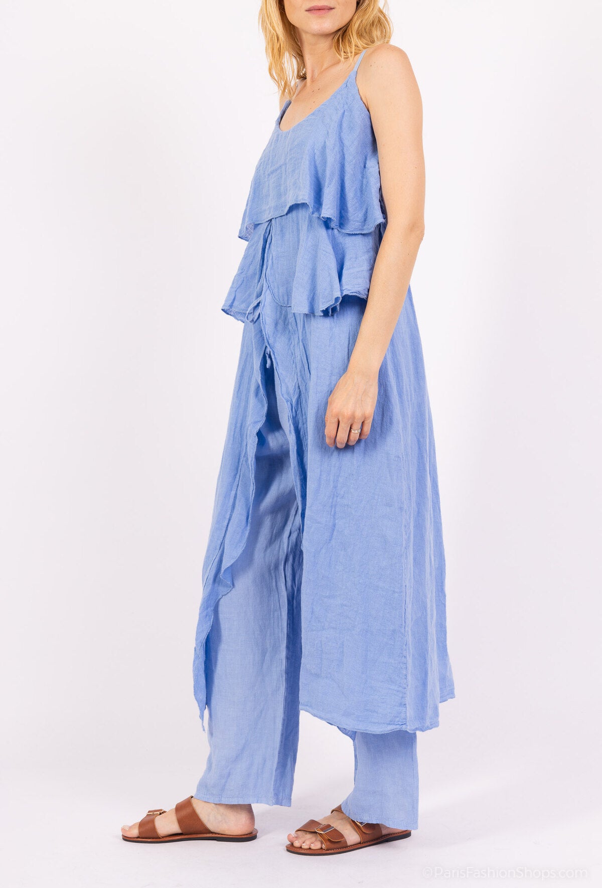 Paula Top - Cornflower Blue