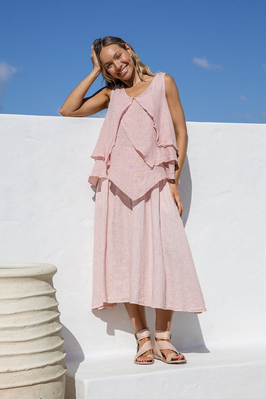 Falda Top - Blush
