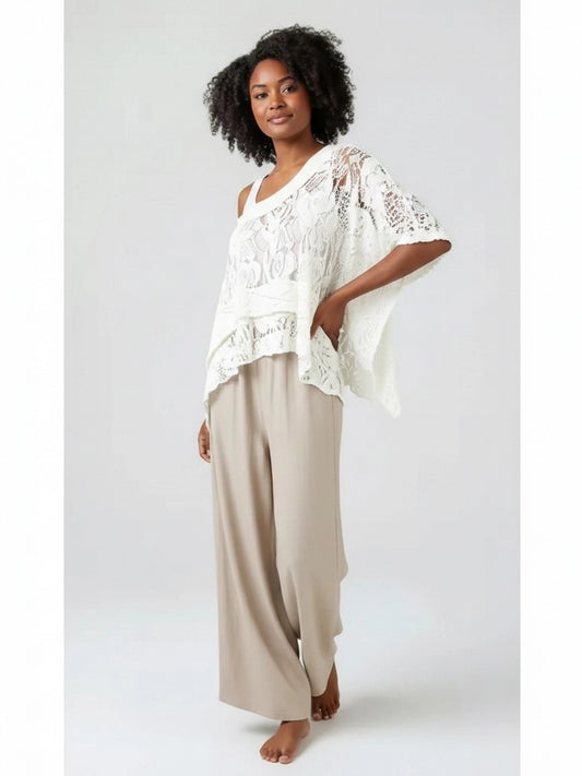 Coco Lace Top - White