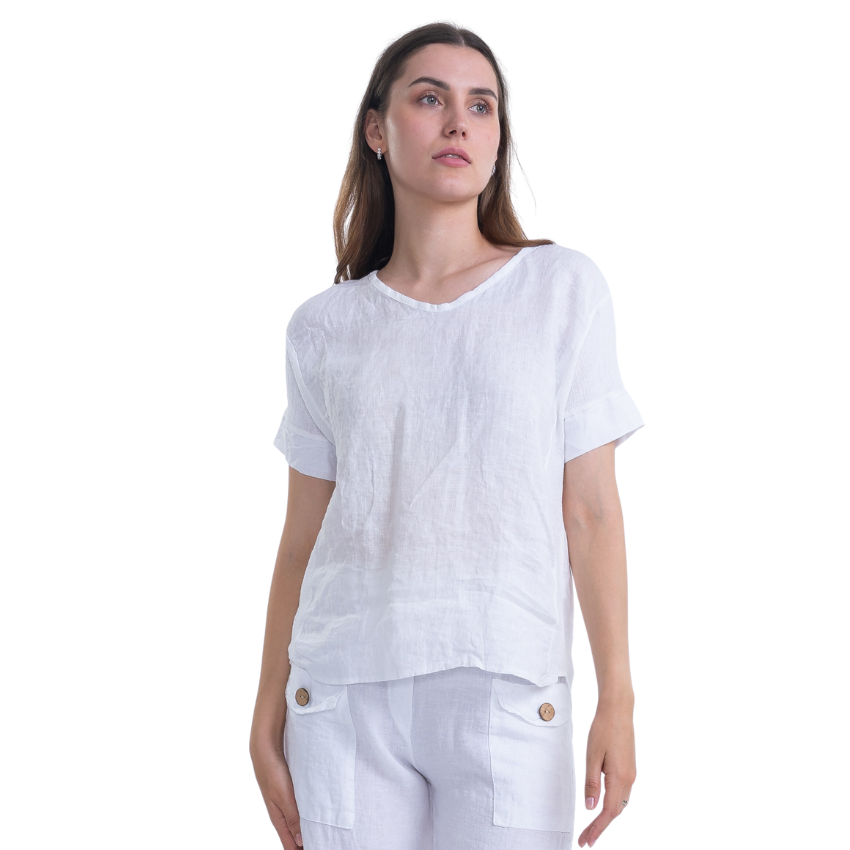 Ava Top - White