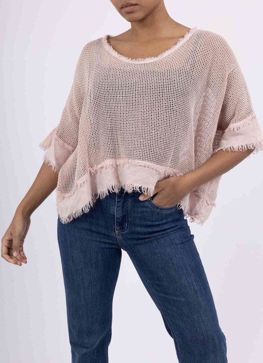 Carina Top - Pink