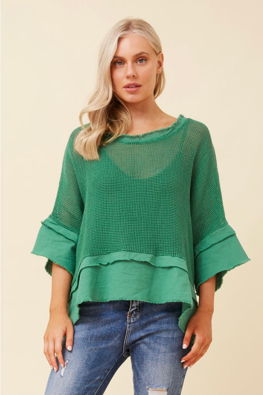 Carina Top - Green