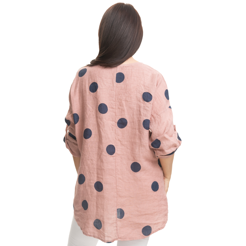 Dotty Top - Rosa