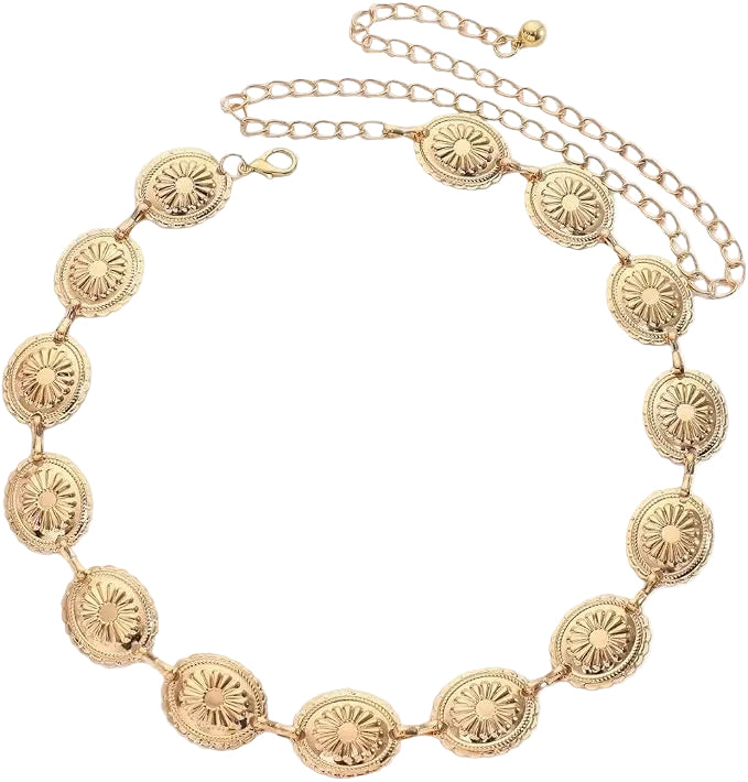 Coin Gold Belt