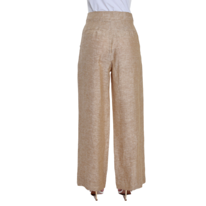 French Linen Pants - Caramel