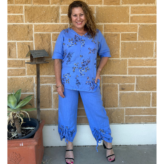 Blossom Top - Imperial Blue