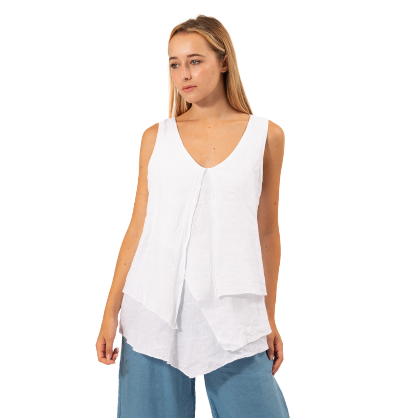 Laya Top - White