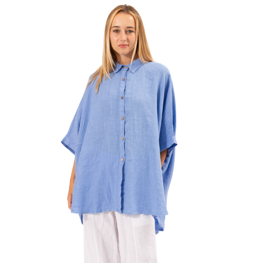 Oversized Top - Blue