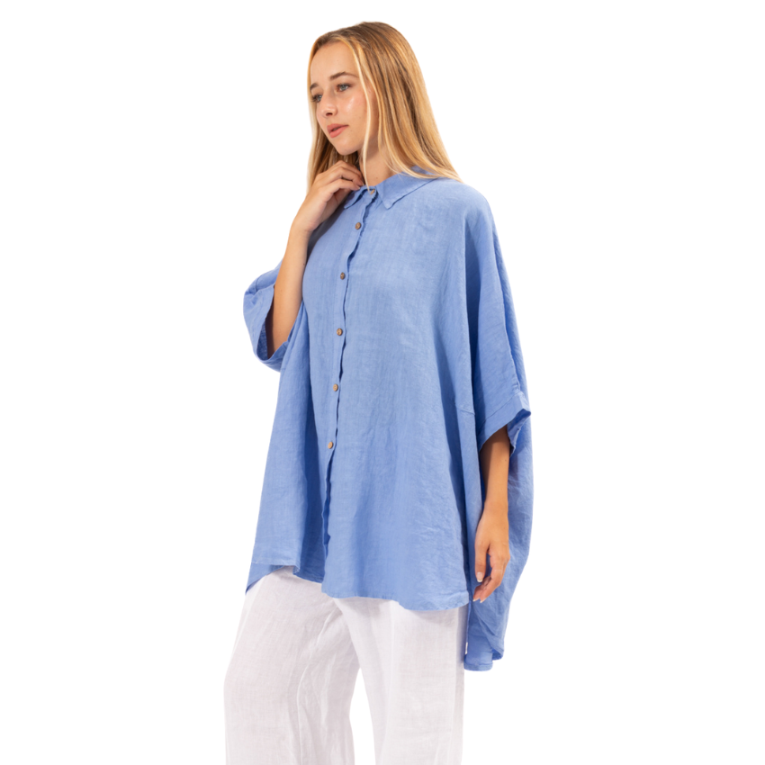 Oversized Top - Blue