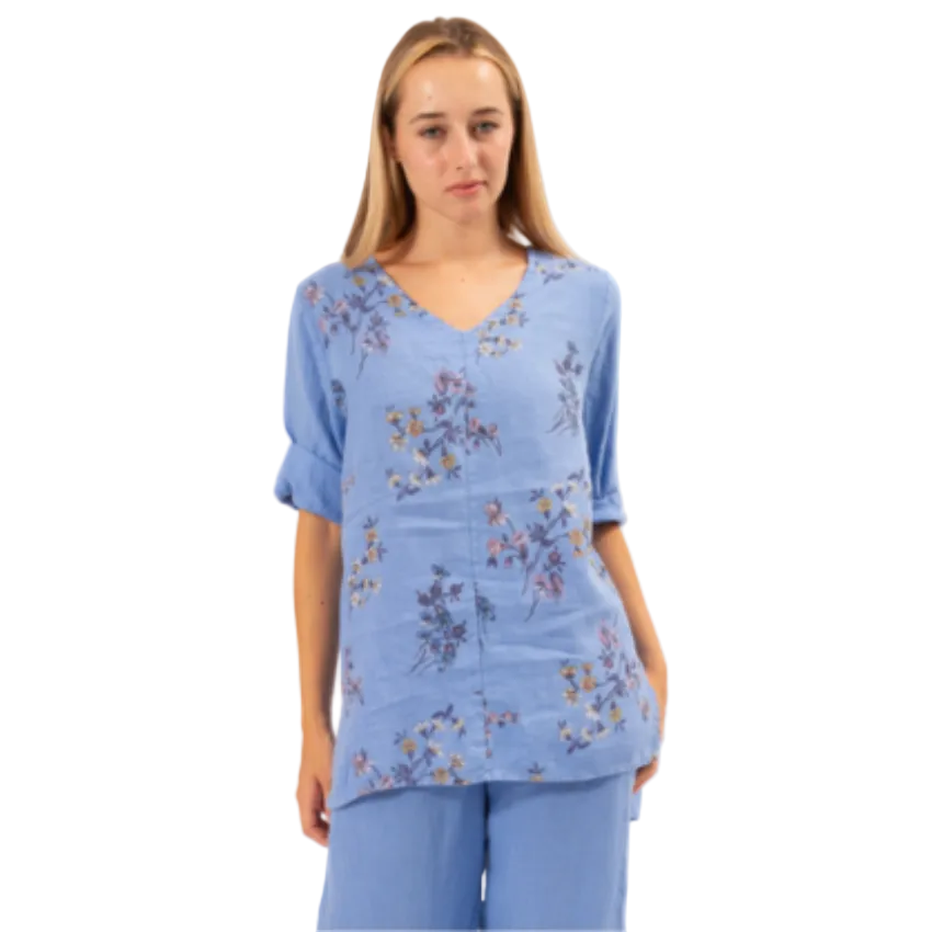 Blossom Top - Imperial Blue