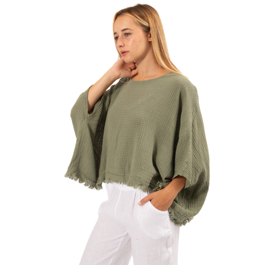 Sofia Top - Khaki