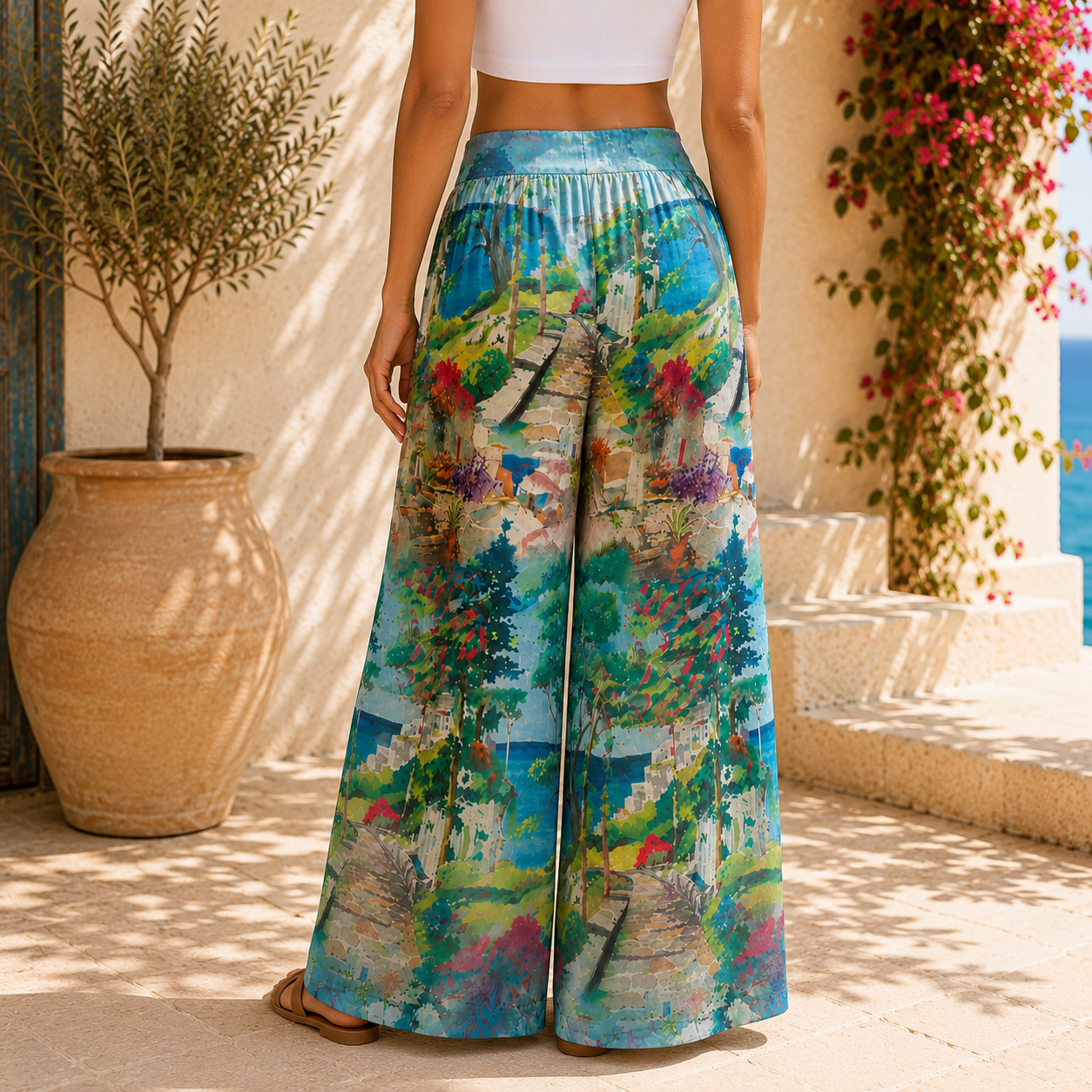 Lake Como Pants - Blue