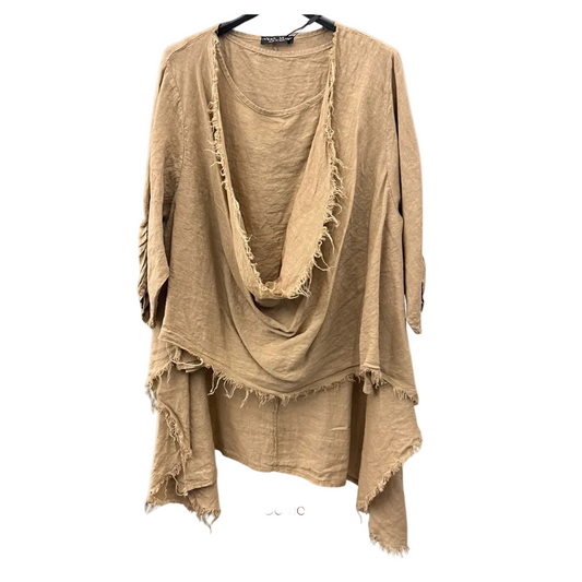 Apron Top - Camello