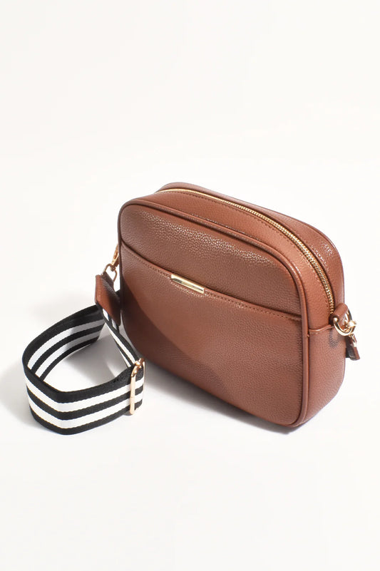 Web Pocket Camera Bag - Tan