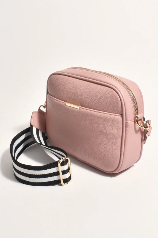 Web Pocket Camera Bag - Dusty Pink