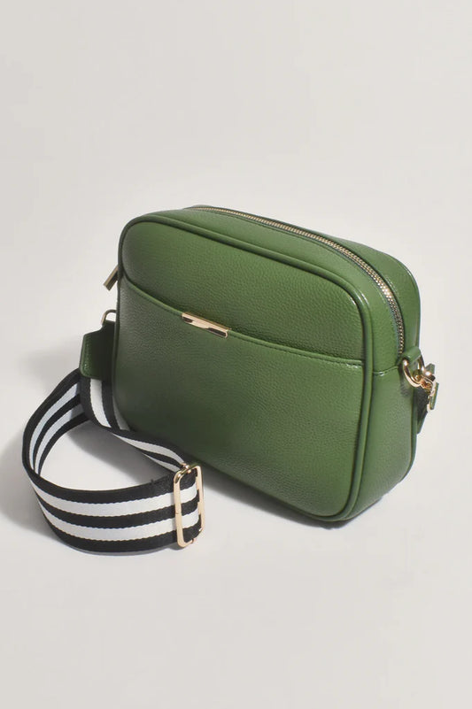 Web Pocket Camera Bag - Moss Green