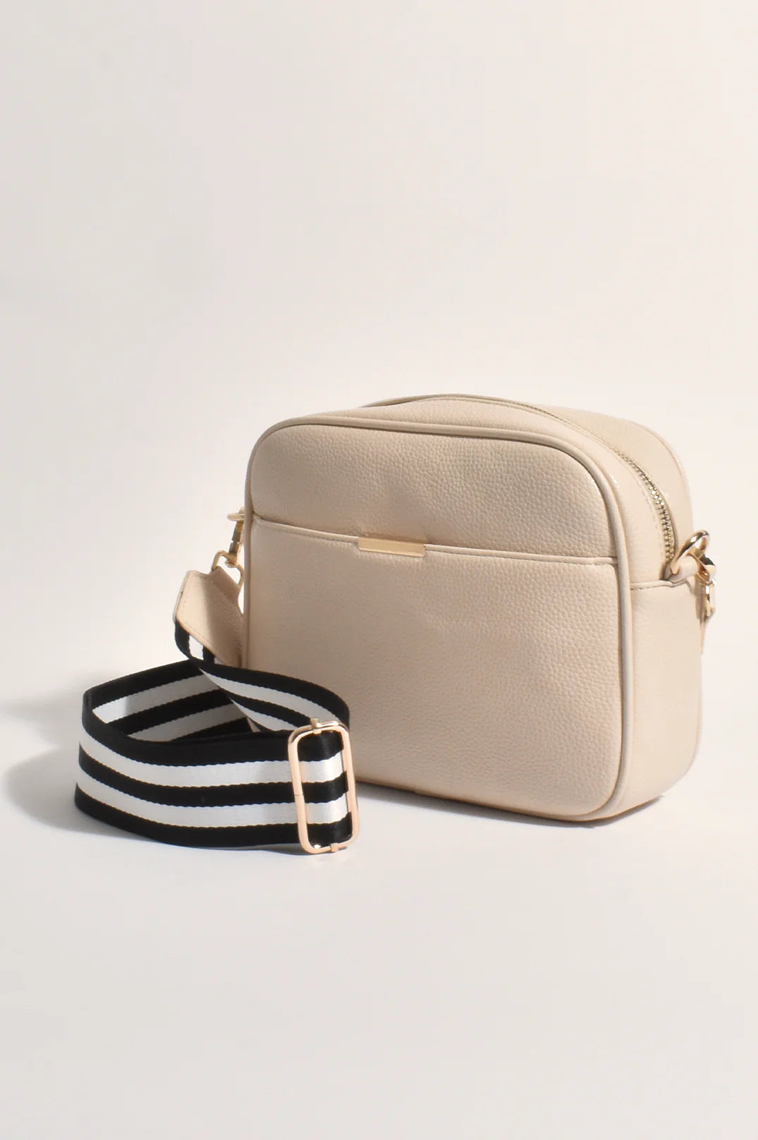 Web Pocket Camera Bag - Nude