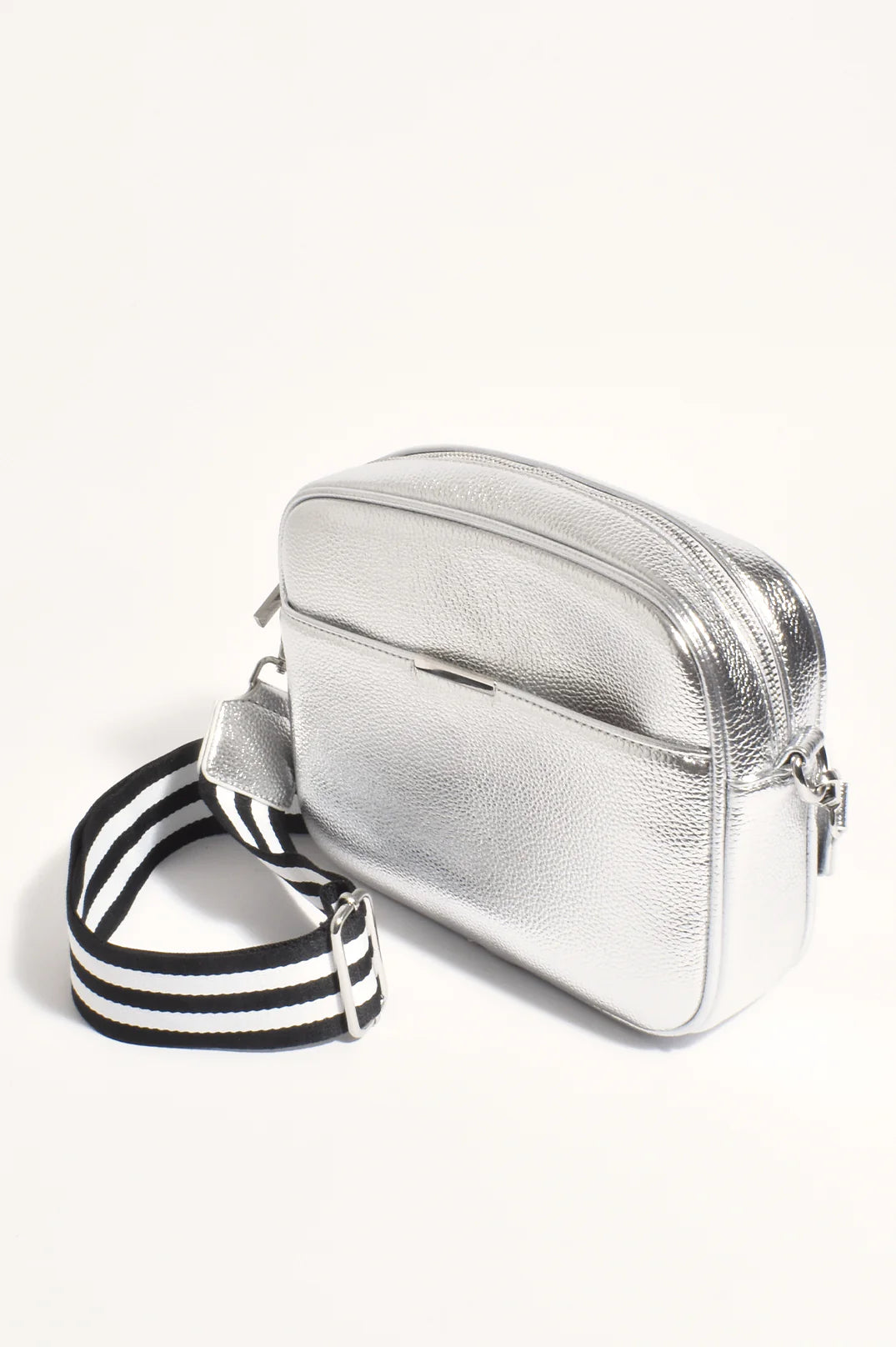 Web Pocket Camera Bag - Silver