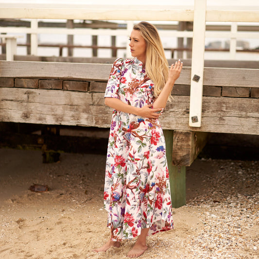 Indian Cotton Dress - Island Paradise