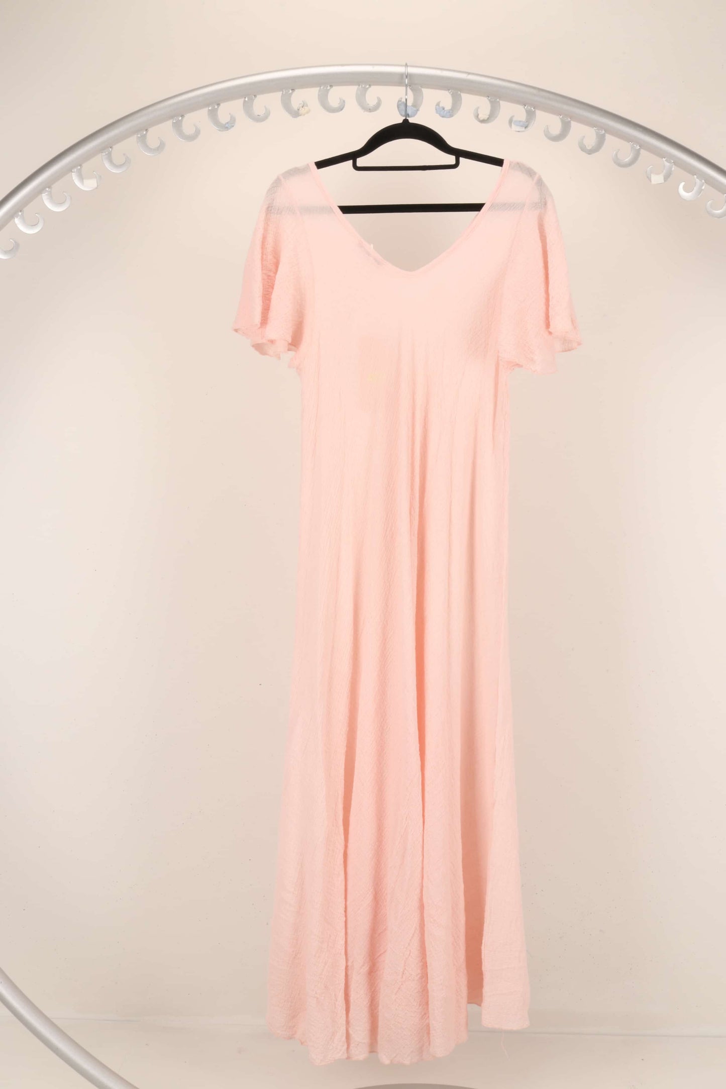 Cotton Tea Dress - Pink
