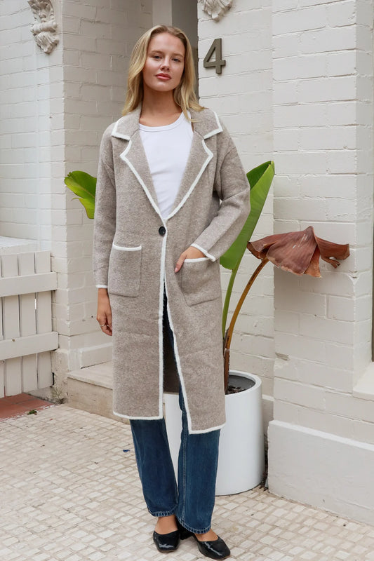 Cindy Coat - Greige