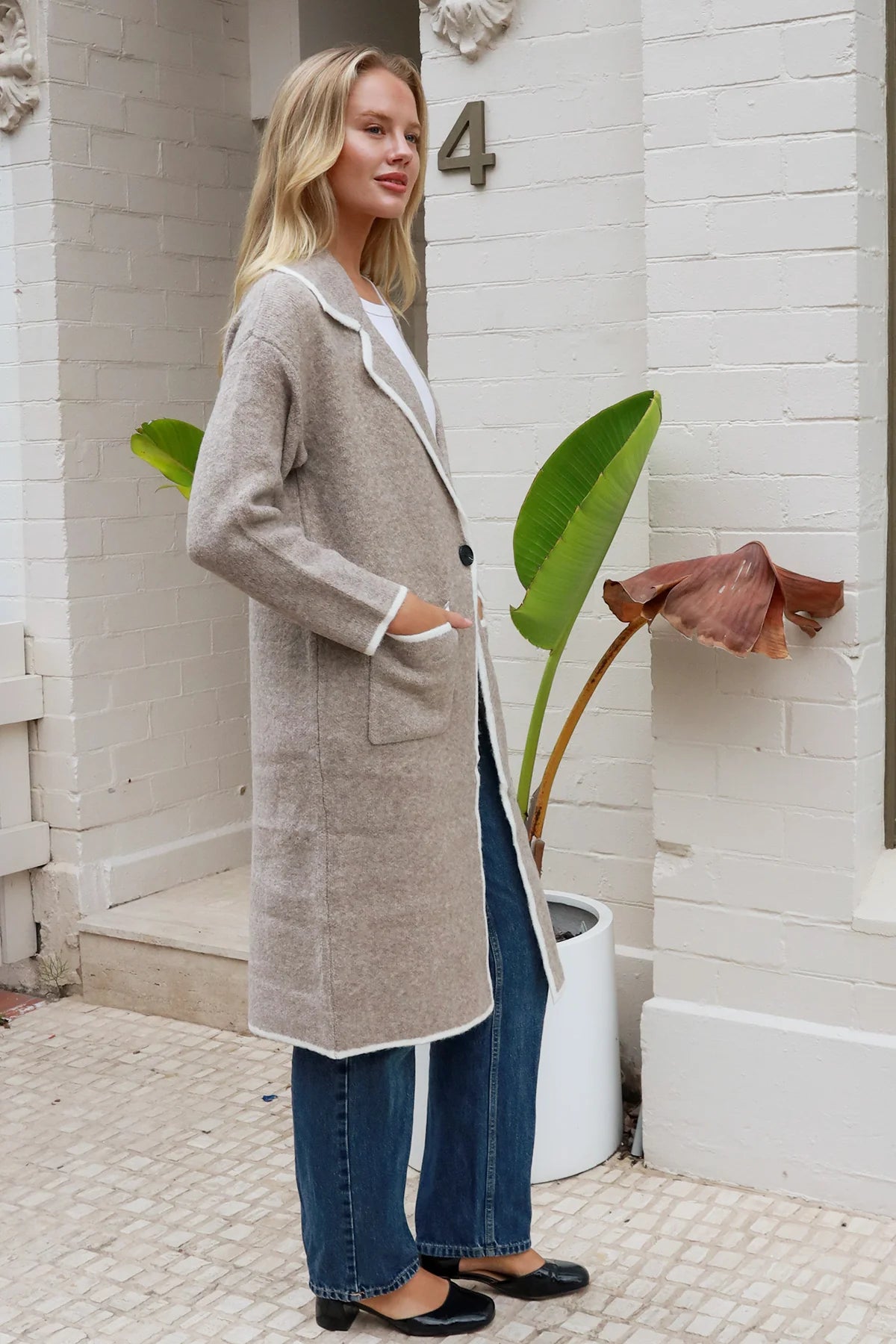 Cindy Coat - Greige