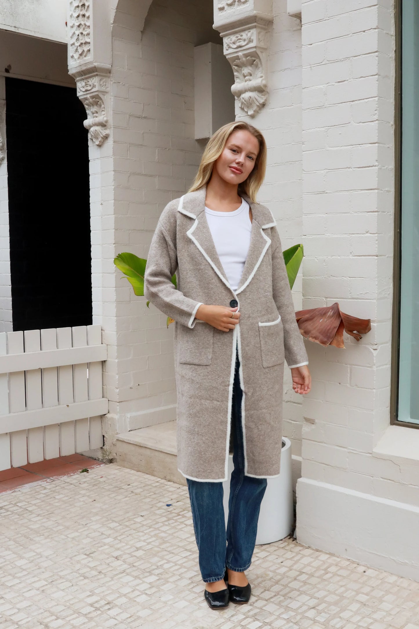 Cindy Coat - Greige