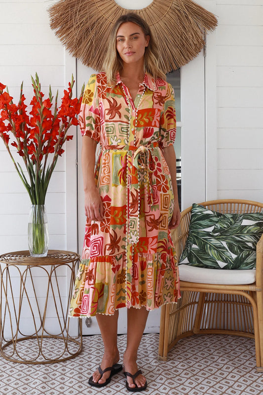 Natalia Midi Dress
