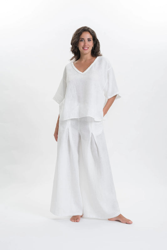 Charlotte Pants - White