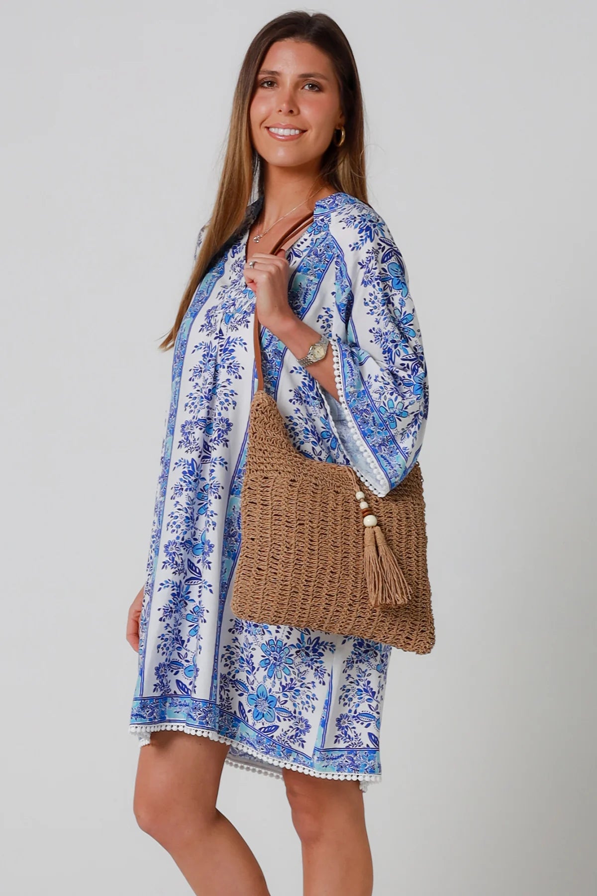 Tassel Bead Bag